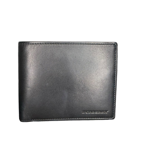 Burberry Other - Burberry Black Leather Bifold Wallet